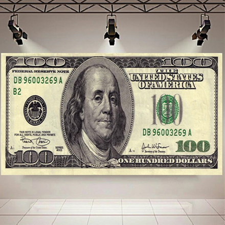 تابلو دلار دیواری عمو فرانکلین
